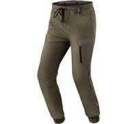 SHIMA Joggster Pantalones textiles de moto, Caqui, Talla 38