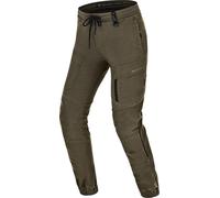 SHIMA Joggsy Pantalones textiles de moto para mujer, Caqui, Talla 26