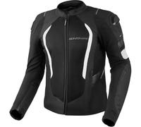 SHIMA Mesh Pro 2.0 Chaqueta textil de moto, Negro/Blanco, Talla L