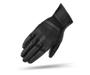 SHIMA MONACO GLV Guantes Moto Mujer Cuero Homologados Corto Verano Motos Guante Ventilado Certificatos Con Protección Motorista Racing Protecciones Ventilación Verão (Femenino, Negro, XS)