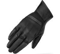 SHIMA MONACO GLV Guantes Moto Mujer Cuero Homologados Corto Verano Motos Guante Ventilado Certificatos Con Protección Motorista Racing Protecciones Ventilación Verão (Femenino, Negro, S)