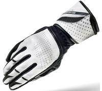 SHIMA Monde Guantes de moto para mujer, negro-blanco, tamaño M
