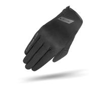 SHIMA ONE EVO Guantes Moto Mujer Textile Homologados Corto Verano Motos Guante Ventilado Certificatos Con Protección Motorista Ciudad Protecciones Ventilación Verão (Femenino, Negro, XS)