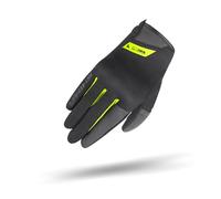 SHIMA ONE EVO Guantes Moto Niños Textile Homologados Corto Verano Motos Guante Ventilado Certificatos Con Protección Motorista Ciudad Protecciones Ventilación Verão (Hijos, Fluo, M)