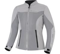 SHIMA Openair Chaqueta textil de motocicleta para damas, gris, Talla L