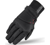 SHIMA OSLO WIND MEN Guantes Moto Hombre - Guantes Toda Estaciones, Cortavientos, Touchscreen con Protector Nudillos, Absorbedores de Impacto Muñeca, Limpiador Viseras (Negro, L)