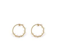 Shabama Shima Pendientes #Oro Brillo