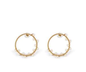 SHIMA pendientes #oro brillo