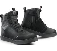 SHIMA REBEL 2.0 Botas Moto Mujer Cuero Ventilada Zapatillas Verano Calzado Motorista Baja Adventure Cremallera Lateral Protección Tobillo Motocicleta Trail (Femenino, Ventilado Negro, 38)
