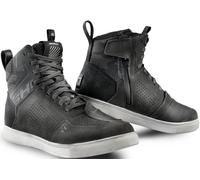 SHIMA Rebel Vented 2.0 Zapatos de moto perforados, gris oscuro, Talla 46