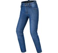 SHIMA Ridge Vaqueros de moto para mujer, Azul, Talla 24/30