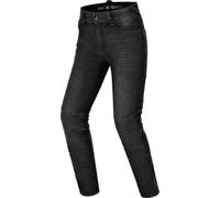 SHIMA Ridge Vaqueros de moto para mujer, negro, tamaño 30
