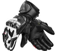SHIMA RS-3 Guantes Moto Hombre Cuero Homologados Largo Verano Motos Guante Ventilado Certificatos Con Protección Motorista Racing Protecciones Ventilación Verão (Masculinos, Blanco, XL)
