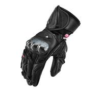 SHIMA RS-3 Guantes de moto para mujer, negro, Talla M