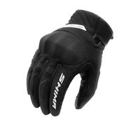 SHIMA SONIC Guantes Moto Hombre Textile Cuero Homologados Corto Verano Motos Guante Ventilado Certificatos Touchscreen Motorista Ciudad Protecciones Ventilación Verão (Masculino, Blanco, XL)