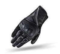SHIMA SPARK 2.0 Guantes Moto Hombre Cuero Homologados Corto Verano Motos Guante Ventilado Certificatos Con Protección Motorista Racing Protecciones Ventilación Verão (Masculinos, Negro, 4XL)