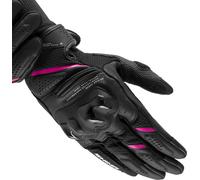 SHIMA Spark 3.0 Guantes de moto para mujer, negro/rosa, Talla XL