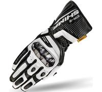 SHIMA STR-2 Guantes de moto, negro-blanco, tamaño XL para Hombres