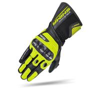 SHIMA STR-2 Vented Guantes de moto perforados, negro/amarillo, Talla M