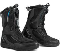 SHIMA Strato Botas de moto impermeables, negro, tamaño 43 para Hombres