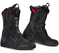 SHIMA Strato Botas de moto para mujer, negro, tamaño 40