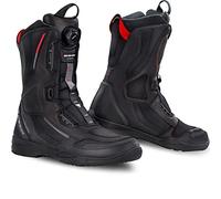 SHIMA Strato Botas de moto, negro, tamaño 46 para Hombres