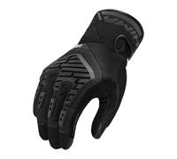 SHIMA STREAM Guantes Moto Hombre Textile Homologados Corto Verano Motos Guante Ventilado Certificatos Touchscreen Motorista Ciudad Protecciones Ventilación Verão (Masculino, Negro, S)