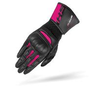 SHIMA STX Guantes Moto Mujer Cuero Homologados Largo Verano Motos Guante Ventilado Certificatos con Protección Motorista Racing Protecciones Ventilación Verão (Femenino, Rosa, S)