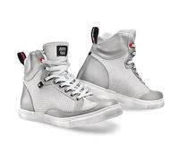 SHIMA SX-2 LADY, Zapatillas de motocicleta clásicas italianas de época (Gris, 37)
