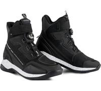 SHIMA Takeshi Botas de moto, negro-blanco, tamaño 41 para Hombres