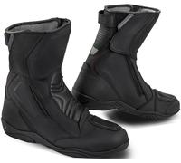 SHIMA Terra Botas de moto impermeables, negro, Talla 43