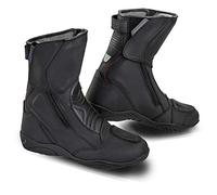 SHIMA Terra botas de moto impermeables para mujer, negro, tamaño 38