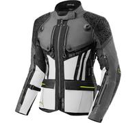 SHIMA Tracker Chaqueta Moto Hombre GFLEXX Protector Espalda Hombro Codo Cazadora Motociclista Chaquetas Protecciones Impermeable Armadura Cazadoras Motoero Invierno (Chaqueta Masculinos, Gris, M)