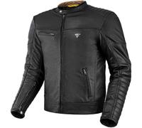SHIMA Winchester 2.0 Chaqueta de cuero para motocicleta, negro, Talla 4XL