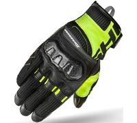 SHIMA X-Breeze 2 Guantes de moto, negro-amarillo, tamaño S para Hombres