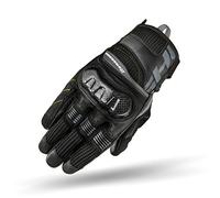 Shima X-Breeze 2 Guantes Moto Hombre Mujer Cuero Homologados Corto Verano Motos Guante Ventilado Certificatos con Protección Motorista Racing Protecciones Ventilación Verão (Masculinos, Negro, XL)