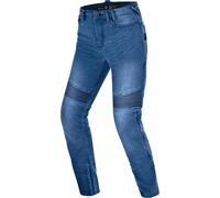 SHIMA Zenith Vaqueros de moto para mujer, Azul, Talla 26/30