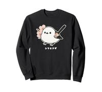 Shimaenaga con Flor de Cerezo Hokkaido pájaro de Hadas de Nieve Sudadera