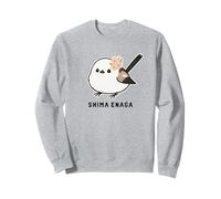 Shimaenaga con Flor de Cerezo Hokkaido pájaro de Hadas de Nieve Sudadera