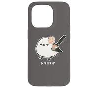 Shimaenaga Flores Cerezo pájaro Hada Nieve Hokkaido Carcasa para iPhone 15 Pro