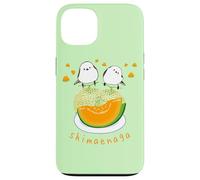 Shimaenaga | Hokkaido | Yoshang Melon | Japón | Aves blancas | principios de verano Carcasa para iPhone 13