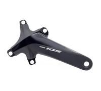 Shimano 105 FC-R7000 - Bielas (2 x 11 velocidades, 160 mm), Color Negro