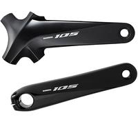 SHIMANO 105 FC-R7000 - Juego de bielas de 160 mm, 11 velocidades, sin anillos O, 110 BCD, brazos de manivela Hollowtech, eje Hollowtech II