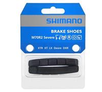 Shimano Gomas de freno M70R2 Uso extemo para XTR, XT, LX, Deore, DXR negro universal