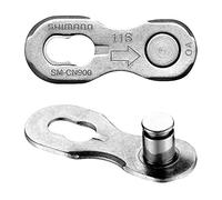 SHIMANO Cadena de Conexión Quick Link 11V (Juego 2 Piezas), Unisex-Adult, Black, Talla Única