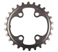 Shimano 24D M8000 34/24 Doble 11V Plato, Negro, Única