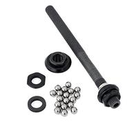 Shimano 2TS98010 - Eje Completo Rueda Delantera Wh-Mt35 108Mm, 108 mm