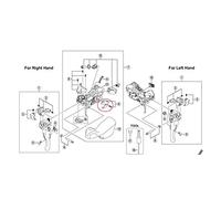 SHIMANO 5RT98030 - Palanca de activación, Multicolor, Talla única