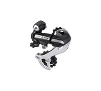 SHIMANO Acera RD-M360 SGS-Desviador Trasero (tamaño Grande), Color Plateado, Unisex, Negro/Negro, L