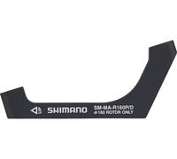Shimano Adaptador de frenos de disco para discos de 160 mm negro RT FM sobre PM